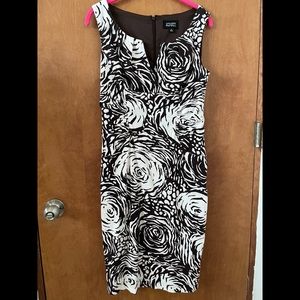 Adrianna Papell Size 8 Dress Brown